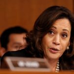 U.S. Senator Kamala Harris speaks during U.S. Supreme Court Nominee Judge Kavanaugh's Senate confirmation hearing in Washington - California Family Council
