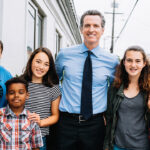 Gavin with kids - California Family Council