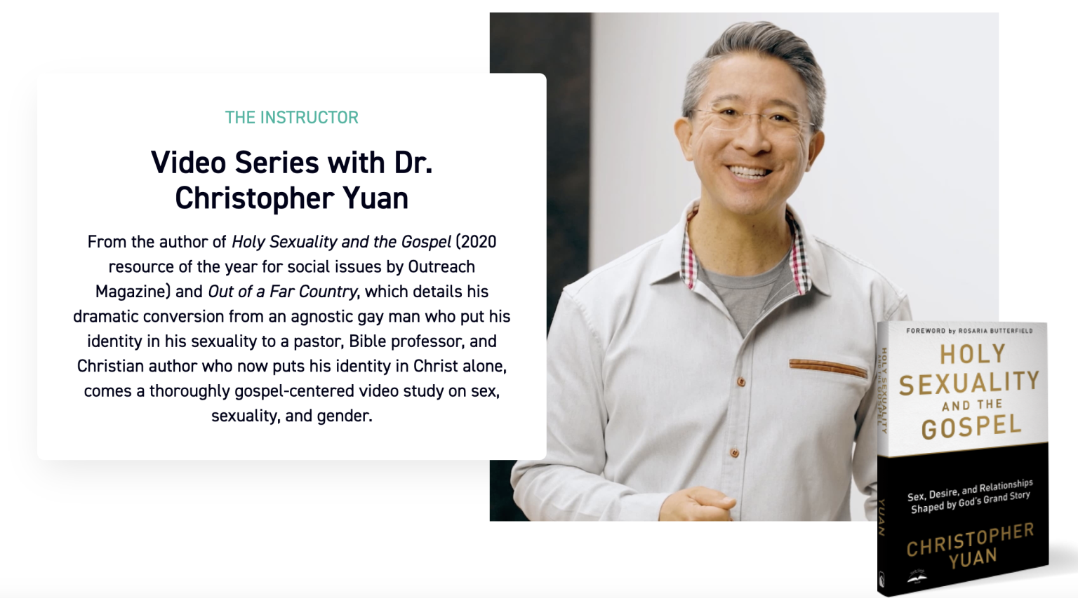 Holy Sexuality Christopher Yuan - California Family Council - California Family Council